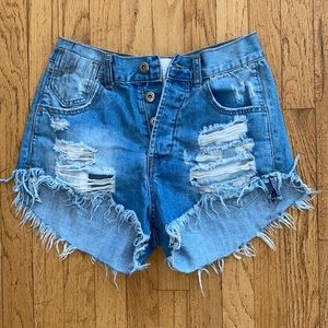 Jean shorts